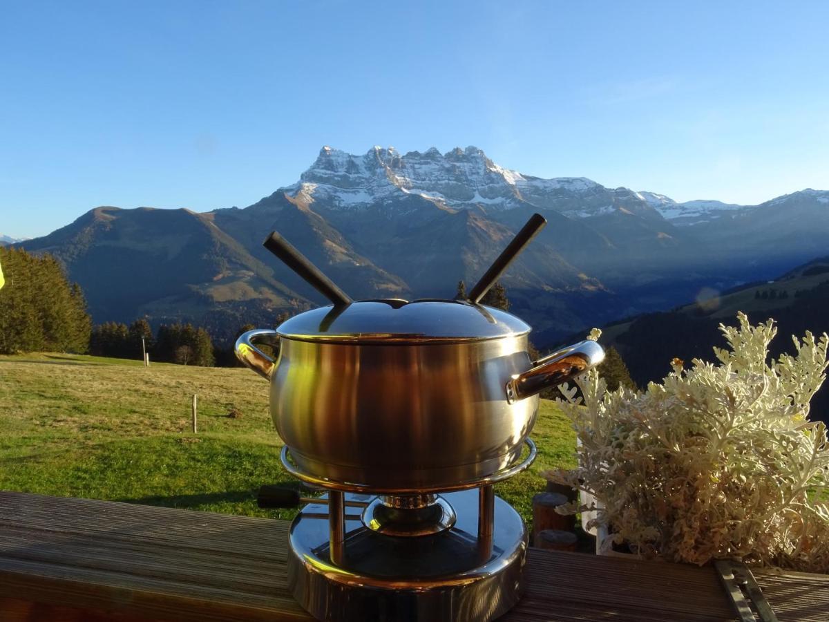 Chalet Chanso Morgins Dış mekan fotoğraf