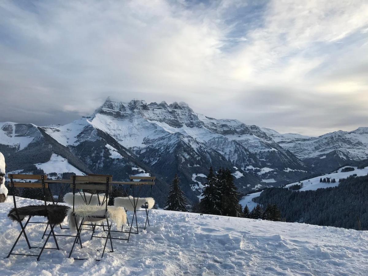 Chalet Chanso Morgins Dış mekan fotoğraf